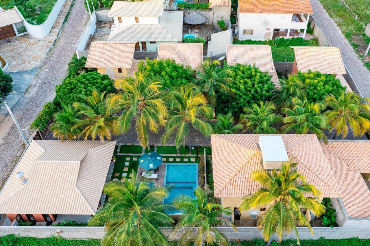 Sombra Do Coqueiro Villas - 150M Da Praia Luis Correia Exterior photo